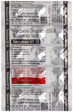 Telmistrum Mt 25 Tablet 15